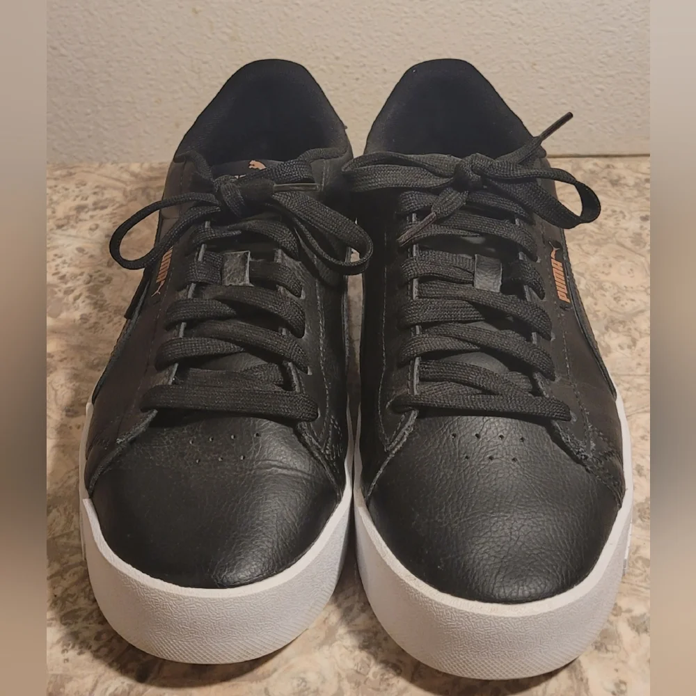 Women's Puma Jada 'Black Rose Gold' Shoes - Picture 4 of 6